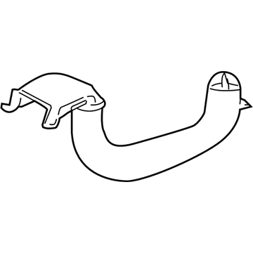 Ford YS4Z-9A624-AB Tube - Air Cleaner Inlet