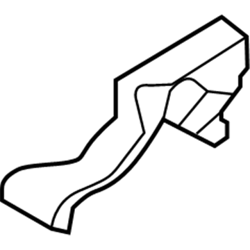 Ford AV1Z-19D809-K Connector - Duct - Climate Control System
