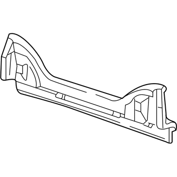 Mercury F8AZ-5440320-AA Panel - Back