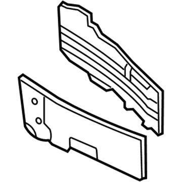 Mercury 6L2Z-7804608-AAC Panel - Instrument