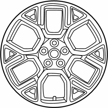 Ford SZ6Z-1007-B Wheel, Alloy