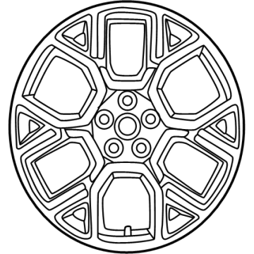 Ford SZ6Z-1007-D Wheel, Alloy