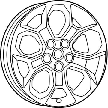 Ford SZ6Z-1007-A Wheel, Alloy