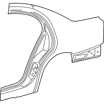 Lincoln XW4Z-5427840-AA Panel - Body Side