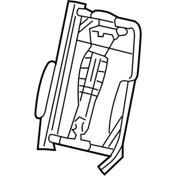 Ford 5L3Z-1861018-AA Frame Assembly