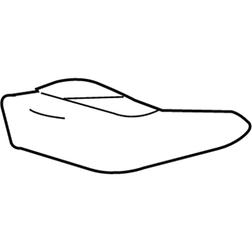 Ford 5L3Z-1862901-BAA Cover Assembly - Seat Cushion