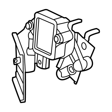 Ford LB5Z-5A967-B Bracket And Lever Assembly
