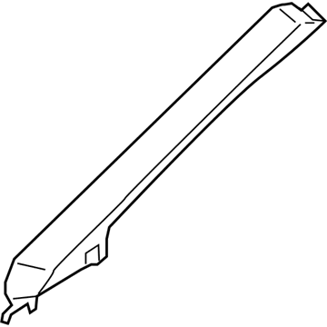 Lincoln EJ7Z-7803598-BE Moulding - Windshield