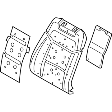 Ford MB5Z-7864810-G Seat Back Pad