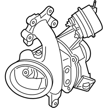 Ford HX7Z-6K682-E Turbocharger Assembly