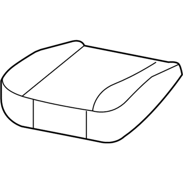 Ford 3L3Z-1663804-CAA Cover Assembly - Rear Seat
