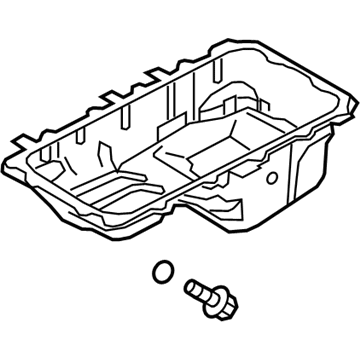 Ford BL3Z-6675-A Pan Assembly - Engine Oil