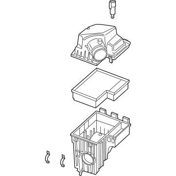 Ford LK4Z-9600-C Cleaner Assembly - Air