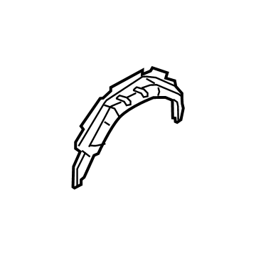 Ford BK3Z-6127887-B Wheelhouse Assembly