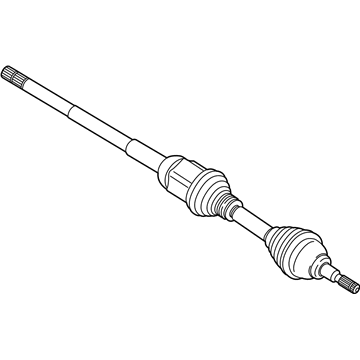 Ford HG9Z-3B436-B Shaft - Front Axle