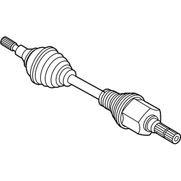 Ford HG9Z-3B437-A Shaft - Front Axle