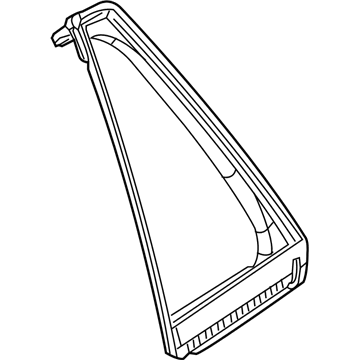 Ford DT4Z-7829905-A Weatherstrip - Quarter Window