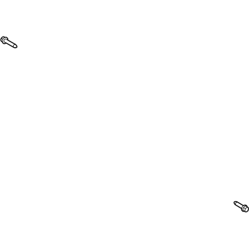 Ford -W719824-S439 Rocker Reinforcement Screw -W719824-S439 Ford Rocker Reinforcement Screw Illustration 1 of 1