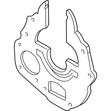 Ford E69Z-7007-A Plate - Cylinder Block
