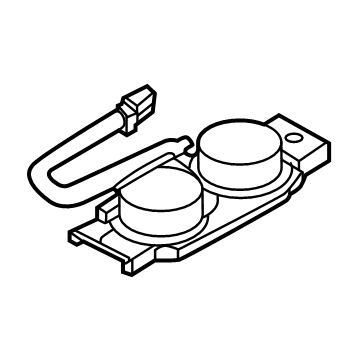 Lincoln LC5Z-18808-E Speaker Assembly