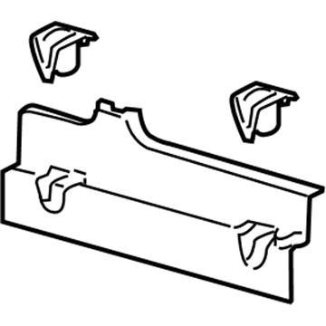 Ford LK4Z-61311A59-AA Trim - D Pillar