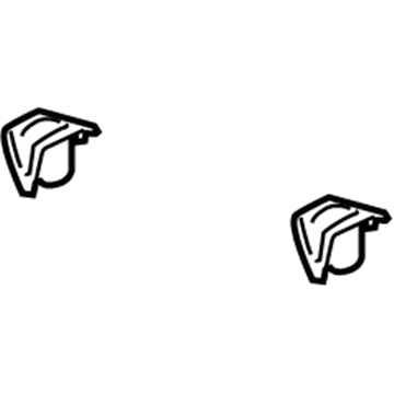 Ford BK3Z-6131112-AH Trim Assembly - Quarter Upper