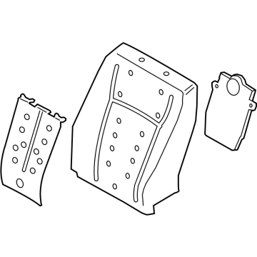 Ford JL1Z-7864811-A Pad Assembly - Front Seat Heating