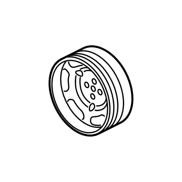 Ford PC3Z-6312-A Pulley - Crankshaft