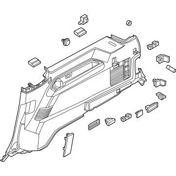 Ford SL1Z-4031112-BA Quarter Trim Panel