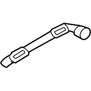 Ford 6L2Z-19D633-BA Air Duct 6L2Z-19D633-BA Ford Air Duct Illustration 1 of 1