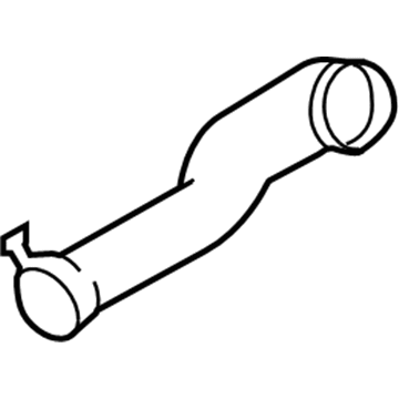 Ford 6L2Z-19B680-AA Air Duct, Passenger Side 6L2Z-19B680-AA Ford Air Duct, Passenger Side Illustration 1 of 1