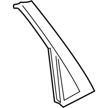 Ford YS4Z-54255A62-DA Molding - Door Window