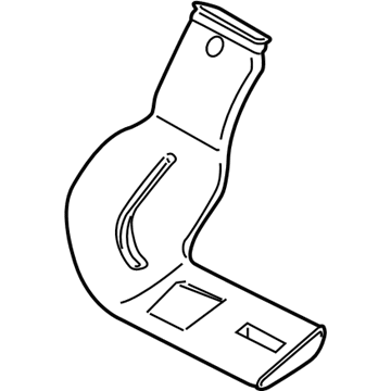 Ford G1EZ-19B680-B Duct - Air Vent