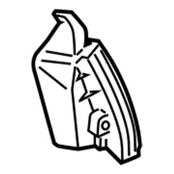 Ford DT1Z-19893-AJ Louvre Assembly - Vent Air