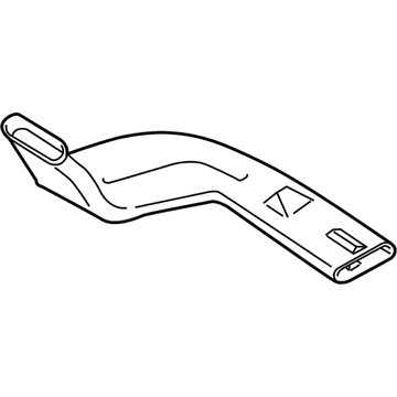Ford G1EZ-19B680-A Duct - Air Vent