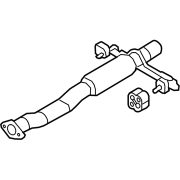 Lincoln 9T4Z-5G274-A Pipe - Exhaust