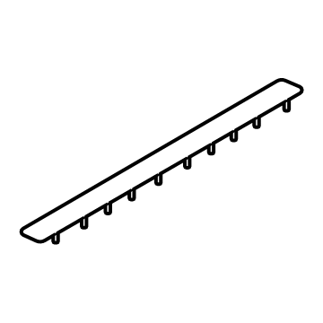 SL1Z-4013208-AB Ford Plate - Door Scuff Illustration 1 of 1