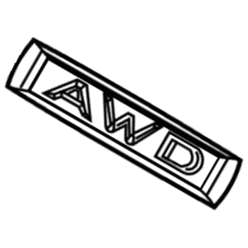 Lincoln 7H6Z-5442528-A Ornament - Trim Panel