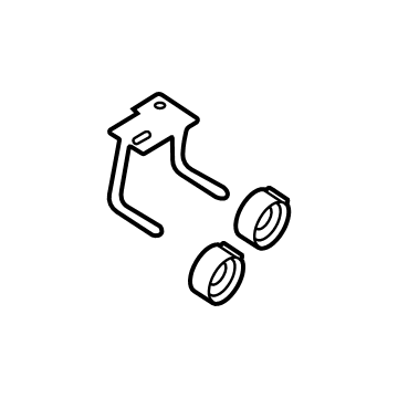 Ford CK4Z-5A204-B Bracket - Exhaust Pipe Mounting