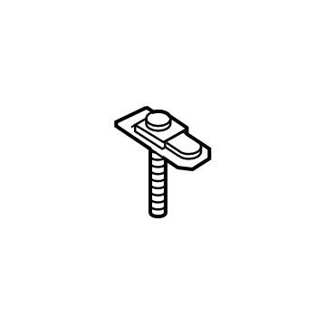Ford -W719738-S439 Bracket Mount Bolt -W719738-S439 Ford Bracket Mount Bolt Illustration 1 of 1