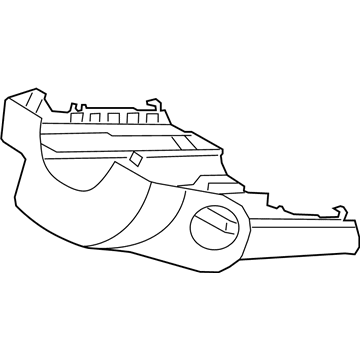 Ford LJ6Z-3530-AB Shroud Assembly - Steering Column