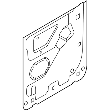 Ford 9L3Z-1627458-A Shield - Water Splash