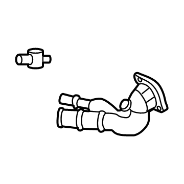 Ford PB5Z-8K556-A Adaptor - Water Outlet Connection