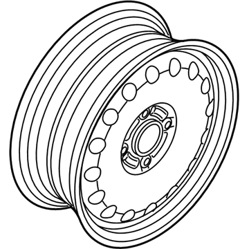 Ford 9S4Z-1007-C Wheel Assembly