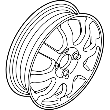 Ford BE8Z-1007-A Wheel Assembly