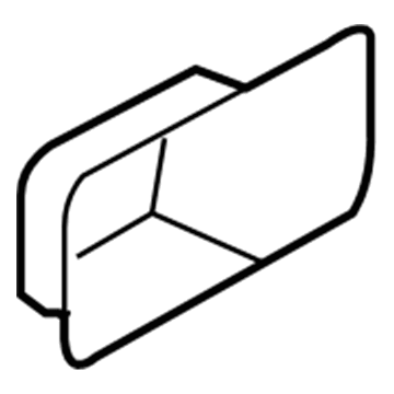 Lincoln 6H6Z-5422620-BAA Escutcheon - Door Inside