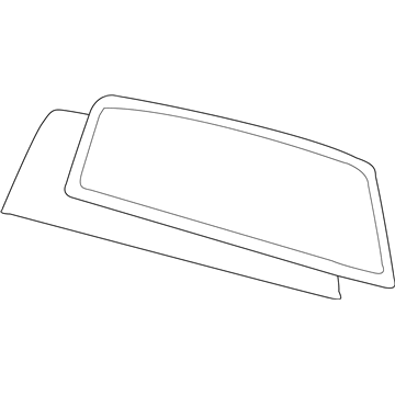 Ford 9L3Z-1542006-D Glass - Sliding