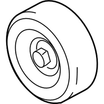 Ford 6L2Z-6C348-A Pulley