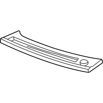 Lincoln XW4Z-5403418-BA Header Assembly - Windshield