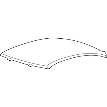 Lincoln XW4Z-5450202-AA Panel Assembly - Roof